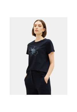 Tom Tailor Тишърт 1038045 Тъмносин Regular Fit - Pepit.bg