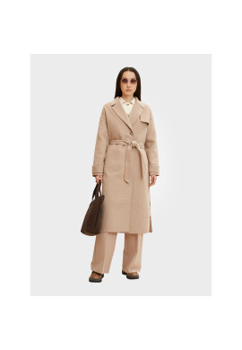 Tom Tailor Вълнено палто 1032464 Бежов Regular Fit - Pepit.bg