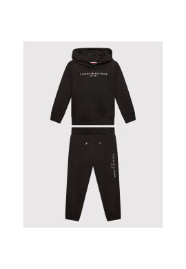 Tommy Hilfiger Анцуг Essential KB0KB06707 M Черен Regular Fit - Pepit.bg