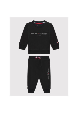 Tommy Hilfiger Анцуг Essential KN0KN01357 Черен Regular Fit - Pepit.bg