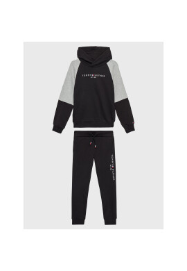 Tommy Hilfiger Анцуг KB0KB07649 D Черен Regular Fit - Pepit.bg