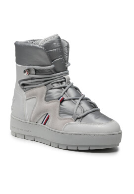 Tommy Hilfiger Апрески Snowboot FW0FW06052 Сив - Pepit.bg