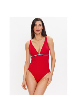 Tommy Hilfiger Бански костюм UW0UW04598 Червен - Pepit.bg