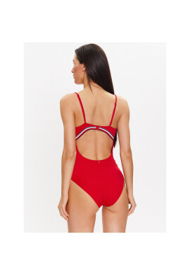 Tommy Hilfiger Бански костюм UW0UW04598 Червен - Pepit.bg