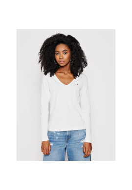 Tommy Hilfiger Блуза Classic WW0WW30489 Бял Regular Fit - Pepit.bg