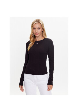Tommy Hilfiger Блуза DW0DW14277 Черен Regular Fit - Pepit.bg