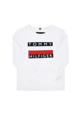 Tommy Hilfiger Блуза Essential KB0KB05426 D Бял Regular Fit - Pepit.bg