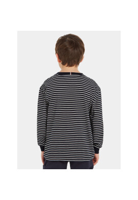 Tommy Hilfiger Блуза Essential KB0KB08577 Тъмносин Regular Fit - Pepit.bg