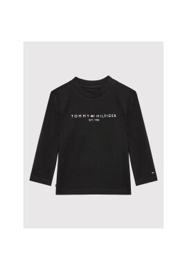 Tommy Hilfiger Блуза Essential KN0KN01249 Черен Regular Fit - Pepit.bg