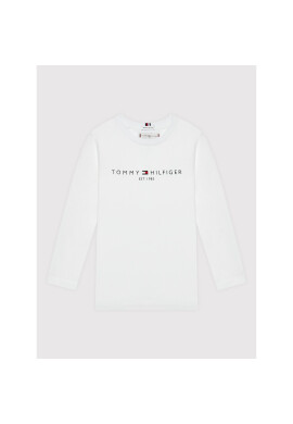 Tommy Hilfiger Блуза Essential KS0KS00202 D Бял Regular Fit - Pepit.bg