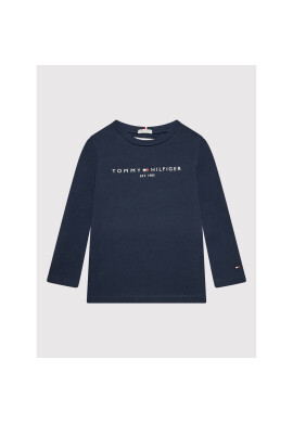 Tommy Hilfiger Блуза Essential KS0KS00202 D Тъмносин Regular Fit - Pepit.bg