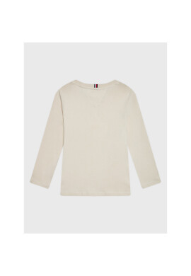 Tommy Hilfiger Блуза Essential KS0KS00202 M Бежов Regular Fit - Pepit.bg
