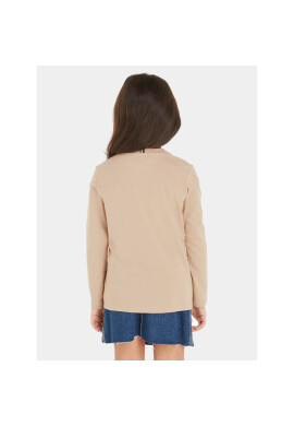 Tommy Hilfiger Блуза Essential KS0KS00202 M Бежов Regular Fit - Pepit.bg