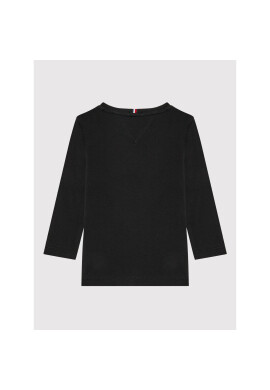 Tommy Hilfiger Блуза Essential KS0KS00202 M Черен Regular Fit - Pepit.bg