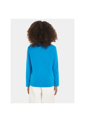 Tommy Hilfiger Блуза Essential KS0KS00202 S Син Regular Fit - Pepit.bg