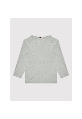 Tommy Hilfiger Блуза Essential Solid Rib KB0KB06880 M Сив Regular Fit - Pepit.bg