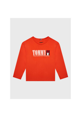 Tommy Hilfiger Блуза Graphic KB0KB07887 M Червен Regular Fit - Pepit.bg