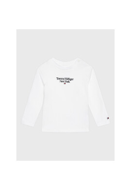 Tommy Hilfiger Блуза Graphic KN0KN01570 Бял Regular Fit - Pepit.bg