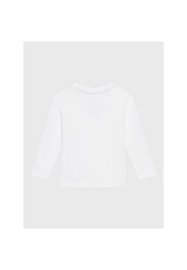 Tommy Hilfiger Блуза Graphic KN0KN01570 Бял Regular Fit - Pepit.bg