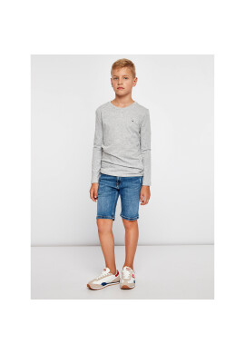 Tommy Hilfiger Блуза KB0KB04141 D Сив Long Sleeve - Pepit.bg