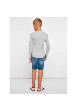 Tommy Hilfiger Блуза KB0KB04141 S Сив Regular Fit - Pepit.bg