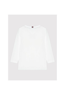 Tommy Hilfiger Блуза KB0KB07019 D Бял Regular Fit - Pepit.bg