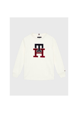 Tommy Hilfiger Блуза KB0KB07801 D Екрю Regular Fit - Pepit.bg