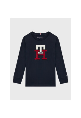 Tommy Hilfiger Блуза KB0KB07801 D Тъмносин Regular Fit - Pepit.bg