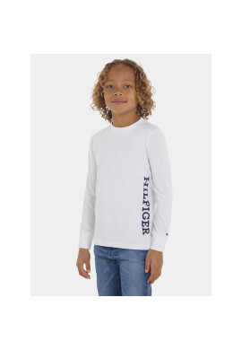 Tommy Hilfiger Блуза KB0KB08327 D Бял Regular Fit - Pepit.bg