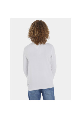 Tommy Hilfiger Блуза KB0KB08327 D Бял Regular Fit - Pepit.bg