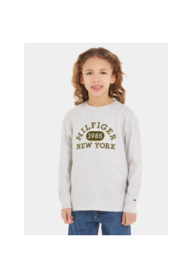 Tommy Hilfiger Блуза KB0KB08549 S Сив Regular Fit - Pepit.bg