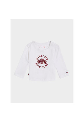 Tommy Hilfiger Блуза KN0KN01714 Бял Regular Fit - Pepit.bg