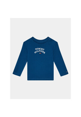 Tommy Hilfiger Блуза KN0KN01736 Син Regular Fit - Pepit.bg