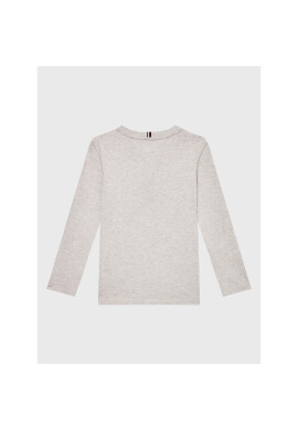 Tommy Hilfiger Блуза Logo KB0KB08331 D Сив Regular Fit - Pepit.bg