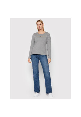 Tommy Hilfiger Блуза Tee UW0UW01908 Сив Regular Fit - Pepit.bg