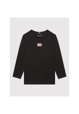 Tommy Hilfiger Блуза Timeless KB0KB07019 M Черен Regular Fit - Pepit.bg
