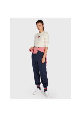 Tommy Hilfiger Блуза Varsity WW0WW36627 Бежов Regular Fit - Pepit.bg