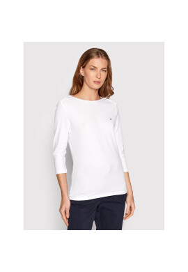 Tommy Hilfiger Блуза WW0WW34801 Бял Regular Fit - Pepit.bg