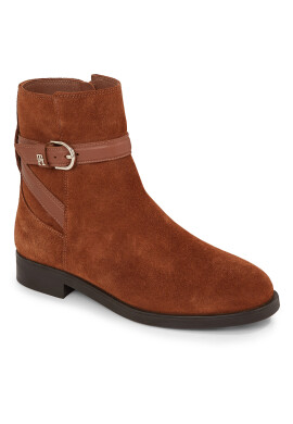 Tommy Hilfiger Боти Elevated Essential Boot Suede FW0FW07482 Кафяв - Pepit.bg