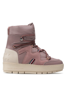 Tommy Hilfiger Боти Snoowboot FW0FW06052 Розов - Pepit.bg