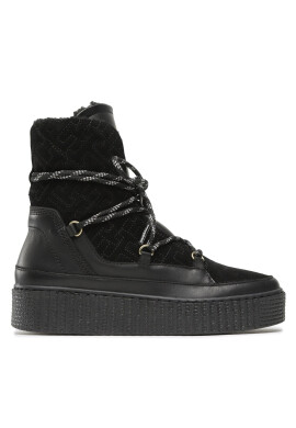 Tommy Hilfiger Боти Snow Boot Monogram FW0FW06852 Черен - Pepit.bg