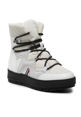 Tommy Hilfiger Боти Snowboot FW0FW06052 Бял - Pepit.bg