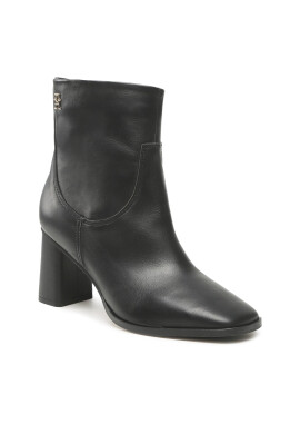 Tommy Hilfiger Боти Soft Square Toe Ankle FW0FW06838 Черен - Pepit.bg