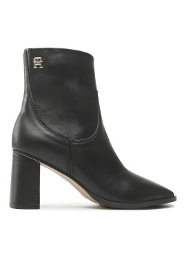 Tommy Hilfiger Боти Soft Square Toe Ankle FW0FW06838 Черен - Pepit.bg