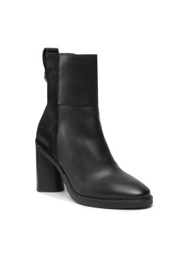 Tommy Hilfiger Боти Th Hardware High Heel Boot FW0FW06044 Черен - Pepit.bg