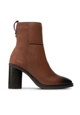 Tommy Hilfiger Боти Th Hardware High Heel Boot FW0FW06044 Кафяв - Pepit.bg