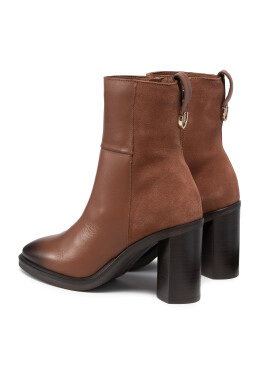Tommy Hilfiger Боти Th Hardware High Heel Boot FW0FW06044 Кафяв - Pepit.bg