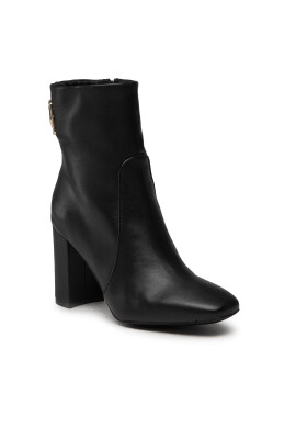 Tommy Hilfiger Боти Th Hardware High Heel Bootie FW0FW06058 Черен - Pepit.bg