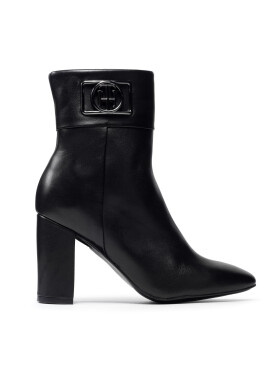 Tommy Hilfiger Боти Th Hardware Square Toe Heel Boot FW0FW05999 Черен - Pepit.bg