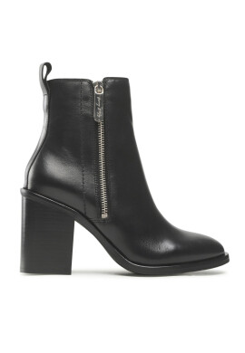 Tommy Hilfiger Боти Zip High Heel Boot FW0FW06764 Черен - Pepit.bg